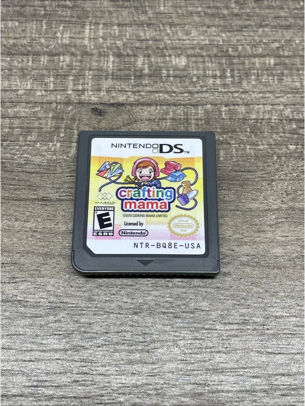 Crafting Mama (Nintendo DS, 2010) CIB - With Manual - FREE SHIPPING!